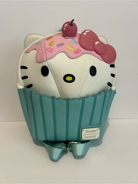 Loungefly Sanrio Hello Kitty Cupcake Mini Backpack Pastel Sweet Treat